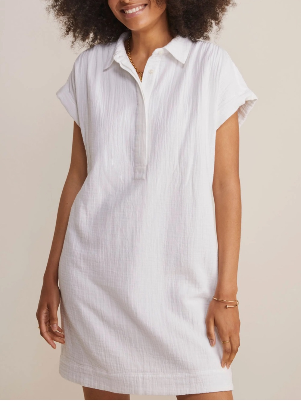 Vineyard Vines NEW Margo Gauze Shirt Dress Whitecap Size S Beachy Coastal NWT